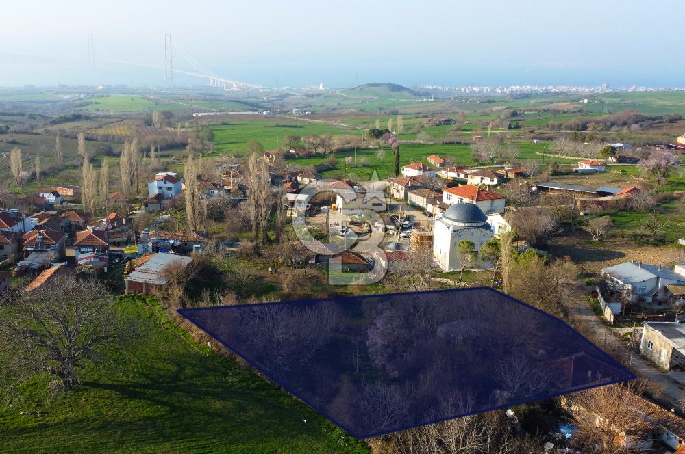 Çanakkale Lapseki Kocaveli Köy Merkezi'nde 2340m2 Manzaralı Arsa