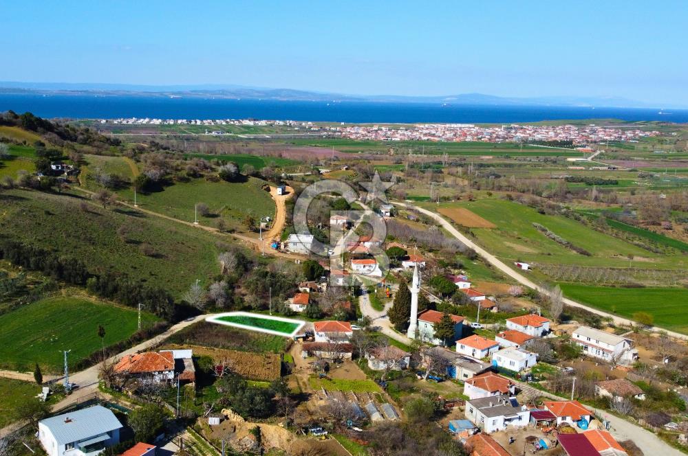 Çanakkale Lapseki Hacıömerler Doğa İçerisinde Köy İçi Köşe Arsa