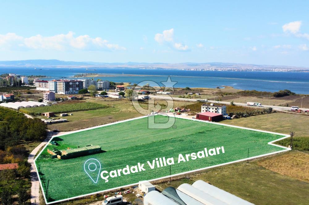 Çanakkale Lapseki Çardakta %30 2 Kat İmarlı Boğaz Manzaralı Arsa