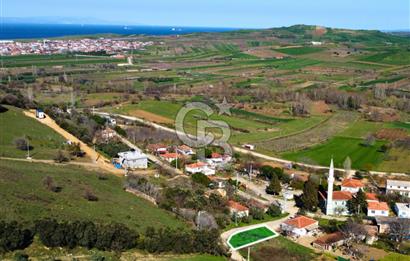 Çanakkale Lapseki Hacıömerler Doğa İçerisinde Köy İçi Köşe Arsa