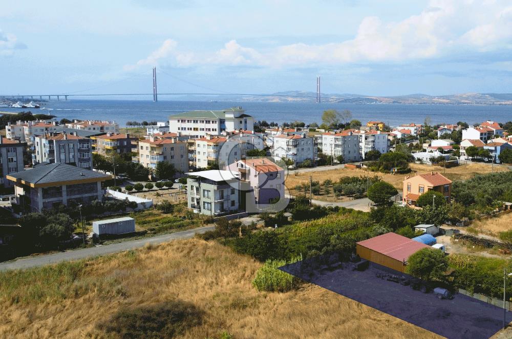 Çanakkale Lapseki Dalyan'da 261m2 %30 4 Kat İmarlı Kupon Arsa