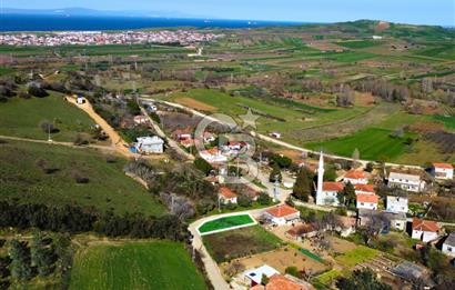 Çanakkale Lapseki Hacıömerler Doğa İçerisinde Köy İçi Köşe Arsa