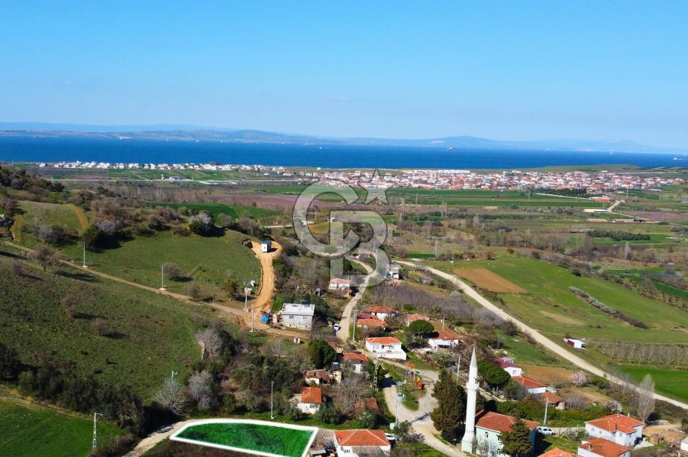 Çanakkale Lapseki Hacıömerler Doğa İçerisinde Köy İçi Köşe Arsa