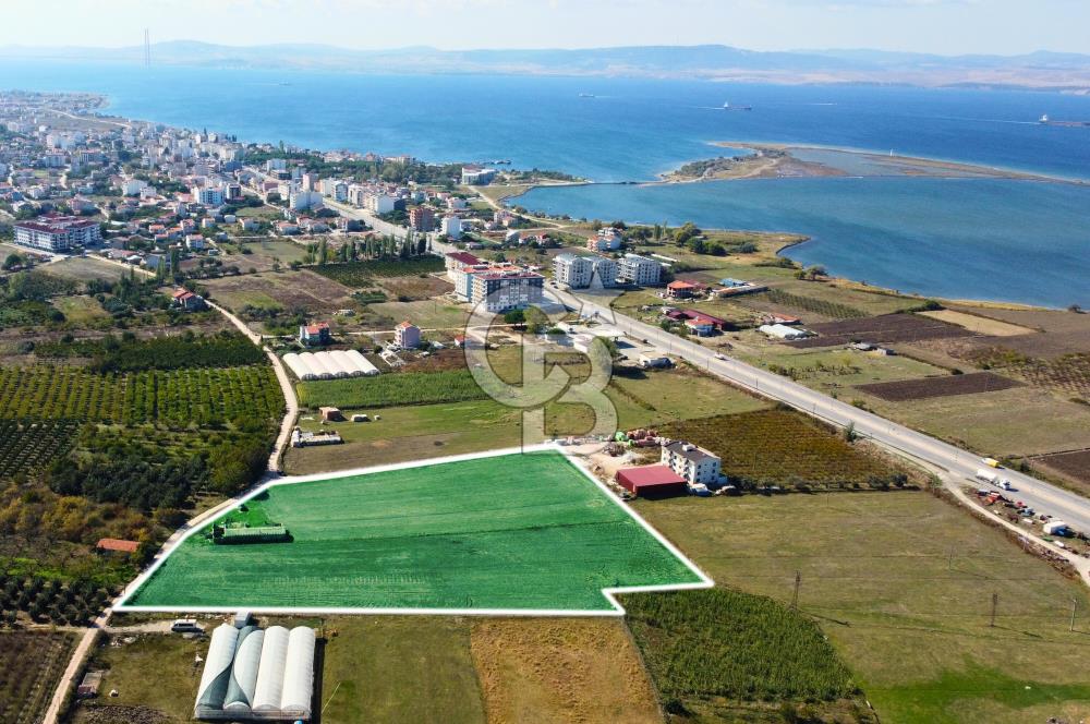 Çanakkale Lapseki Çardak Tüm Alt Yapısı Hazır Boğaz Manzaralı İmarlı Arsa