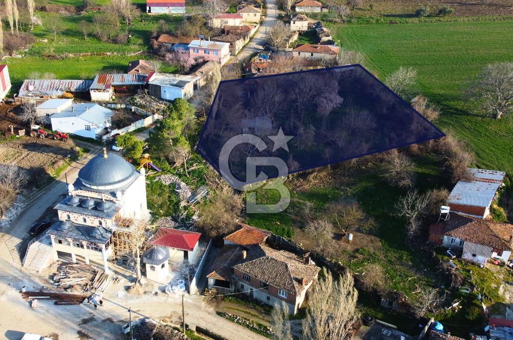 Çanakkale Lapseki Kocaveli Köy Merkezi'nde 2340m2 Manzaralı Arsa