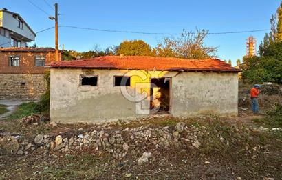 Çanakkale Lapseki Kocavelide Boğaz Manzaralı 377m²Arsa ve Taş Ev