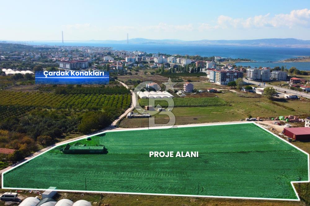 Çanakkale Lapseki Çardak Hemen İnşaat Yapılabilir Villa Arsası