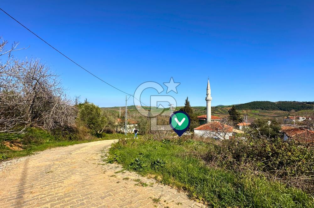 Çanakkale Lapseki Hacıömerler Doğa İçerisinde Köy İçi Köşe Arsa