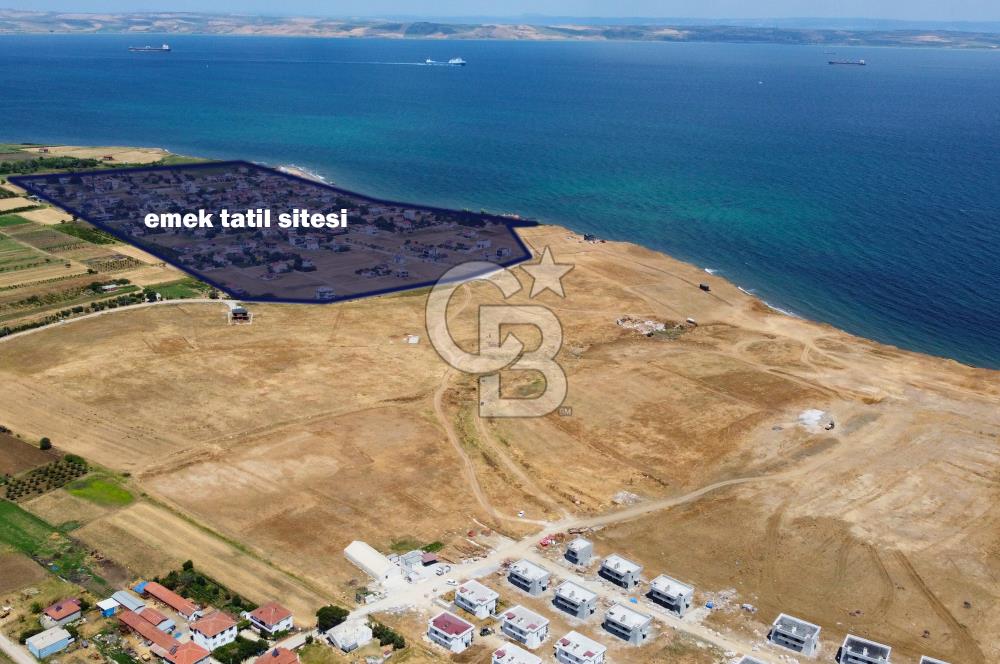 Çanakkale Lapseki'de Boğaz Manzaralı Villa İmarlı 439m² Arsa