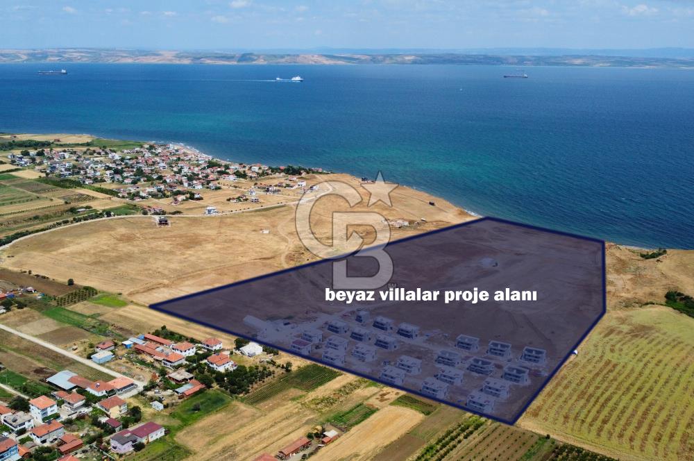 Çanakkale Lapseki'de Boğaz Manzaralı Villa İmarlı 439m² Arsa