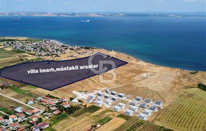 Çanakkale Lapseki'de Boğaz Manzaralı Villa İmarlı 439m² Arsa