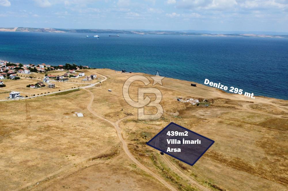 Çanakkale Lapseki'de Boğaz Manzaralı Villa İmarlı 439m² Arsa