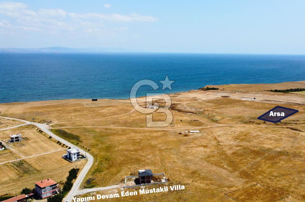 Çanakkale Lapseki'de Boğaz Manzaralı Villa İmarlı 439m² Arsa