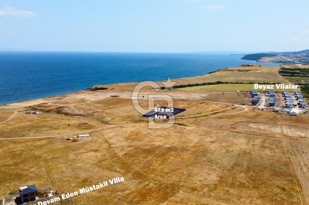 Çanakkale Lapseki'de Boğaz Manzaralı Villa İmarlı 439m² Arsa
