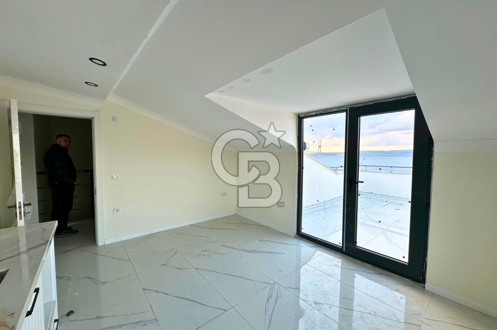 Çanakkale Lapseki Kordon Panoramik Boğaz Manzaralı Yalı Dubleksi