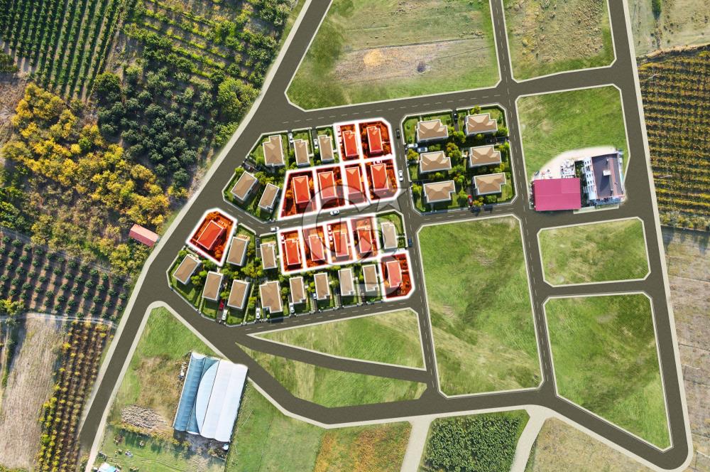 Çanakkale Lapseki'de Denize Yakın 308m² %30 2.5 Kat Villa Arsası