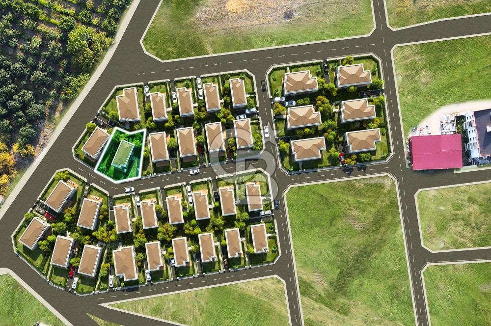 Çanakkale Lapseki'de Denize Yakın 308m² %30 2.5 Kat Villa Arsası