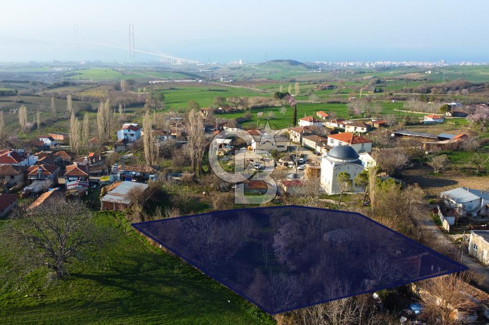 Çanakkale Lapseki Kocaveli Köy Merkezi'nde 2340m2 Manzaralı Arsa