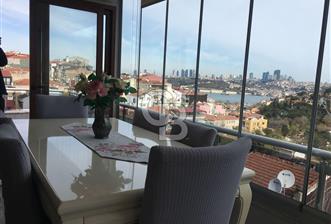 ÜSKÜDAR İCADİYE 'DE DENİZ MANZARALI BAKIMLI TERAS DUBLEKS