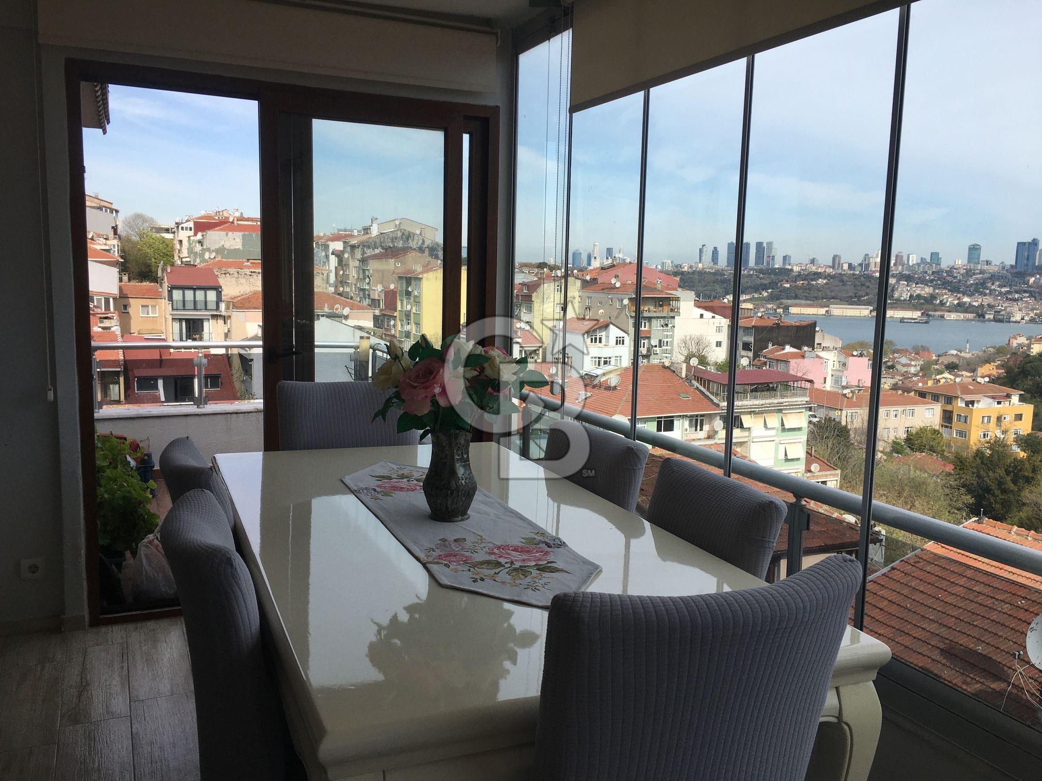 ÜSKÜDAR İCADİYE 'DE DENİZ MANZARALI BAKIMLI TERAS DUBLEKS