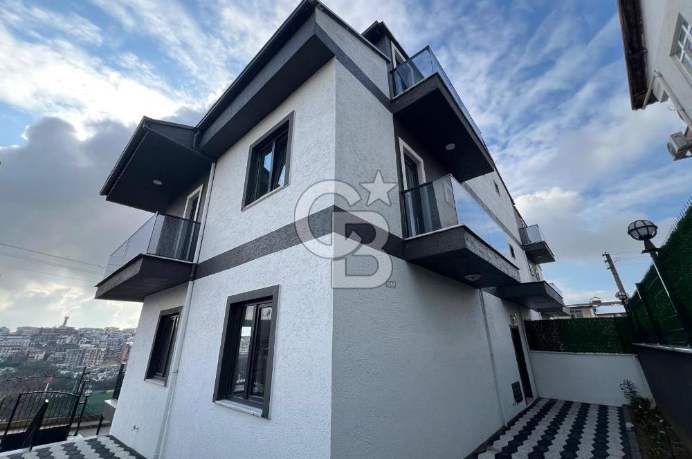 *KABAOĞLU TÜYSÜZLER* KAPALI GARAJLI MANZARALI KİRALIK 4+1 VİLLA