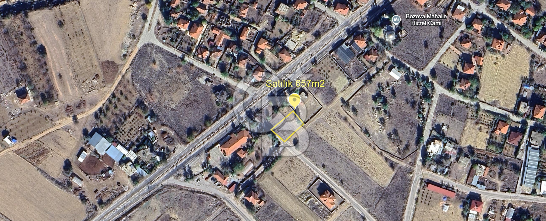 Korkuteli Bozova satılık 657 imarlı konut arsası