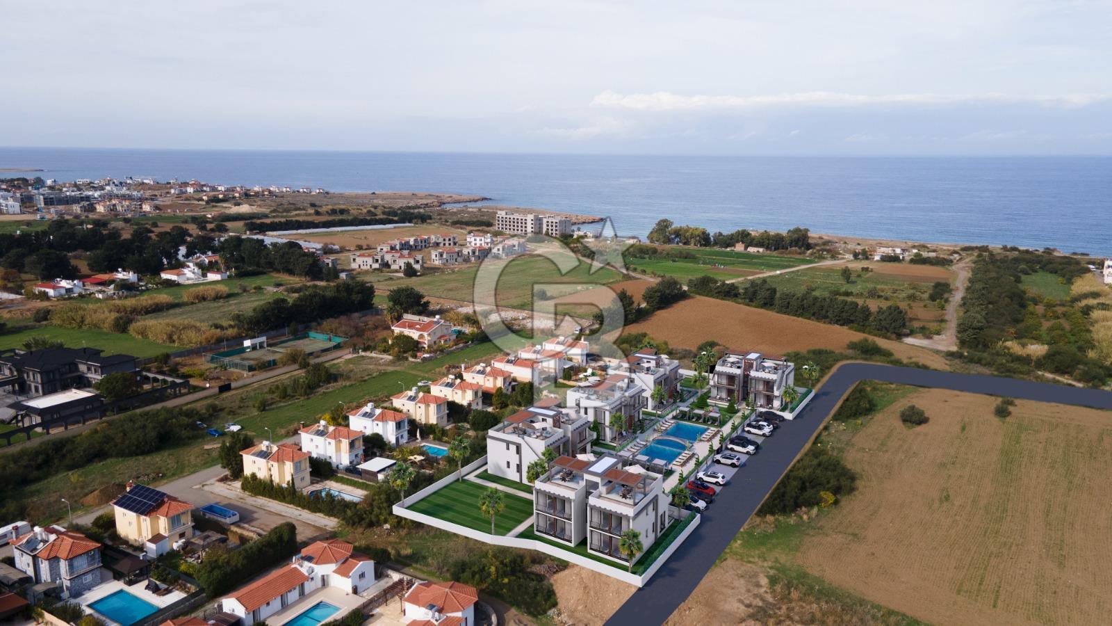 KIBRIS GİRNE LAPTA'DA DENİZE 200M SİTE İÇERİSİNDE 2+1 DAİRE NO:10