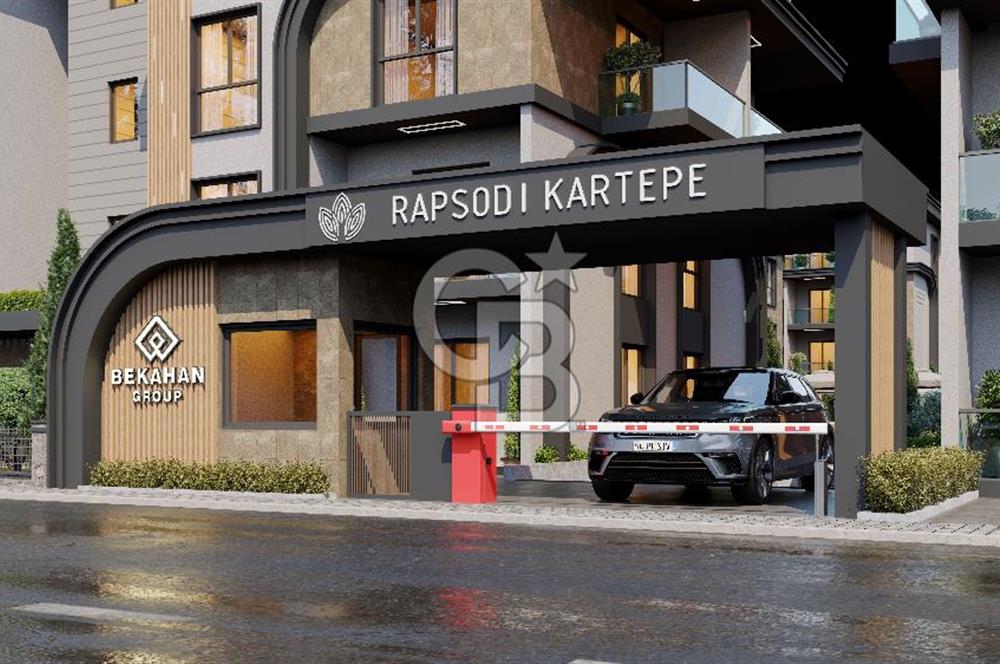 RAPSODİ KARTEPE PROJESİNDE HAVUZ CEPHE 3+1 ARA KAT DAİRE