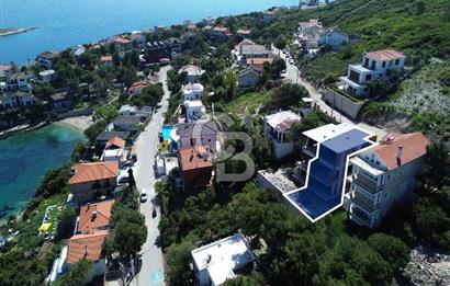 Karaburun İncirlikoy'da 4+1 Deniz Manzaralı Villa