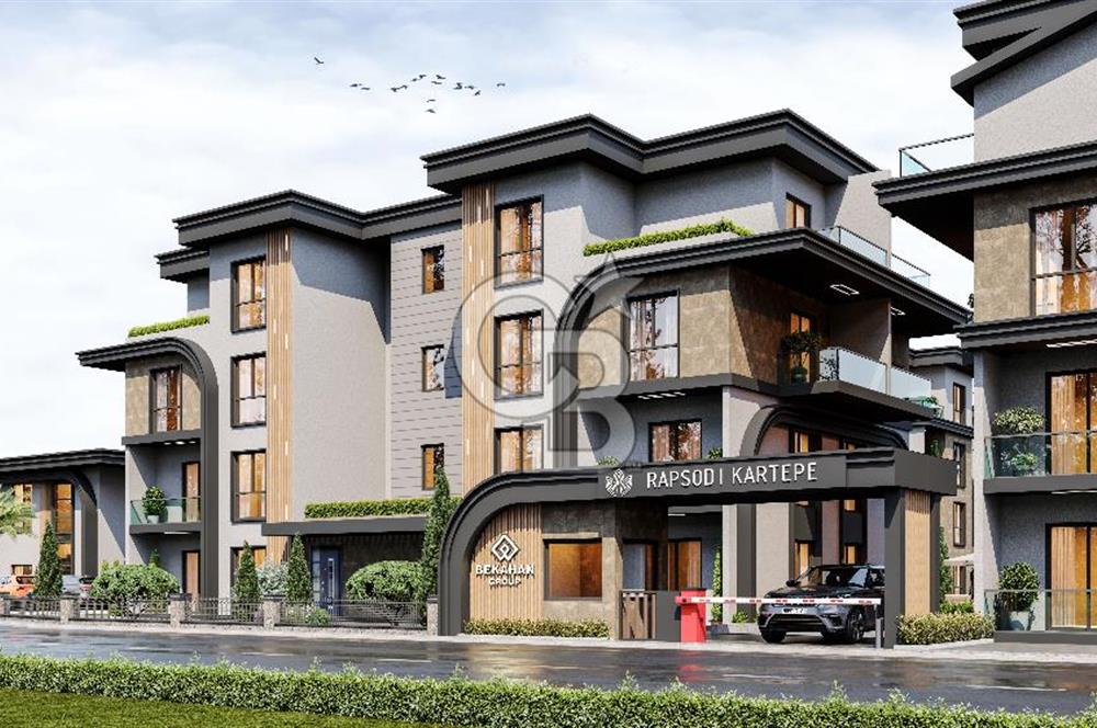 RAPSODİ KARTEPE PROJESİNDE HAVUZ CEPHE 3+1 ARA KAT DAİRE