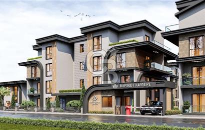 RAPSODİ KARTEPE PROJESİNDE HAVUZ CEPHE 3+1 ARA KAT DAİRE