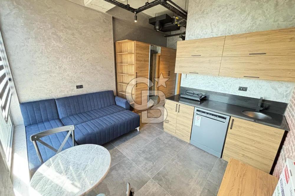DEDEMAN BUREAU RESİDANCE ÖZEL MİMARİ TASARIM 1+0 FULL EŞYALI