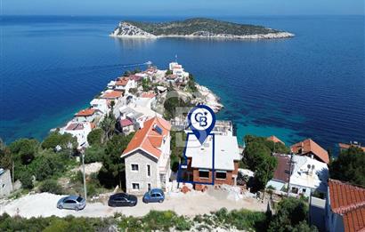 Karaburun İncirlikoy'da 4+1 Deniz Manzaralı Villa