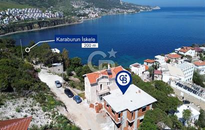 Karaburun İncirlikoy'da 4+1 Deniz Manzaralı Villa