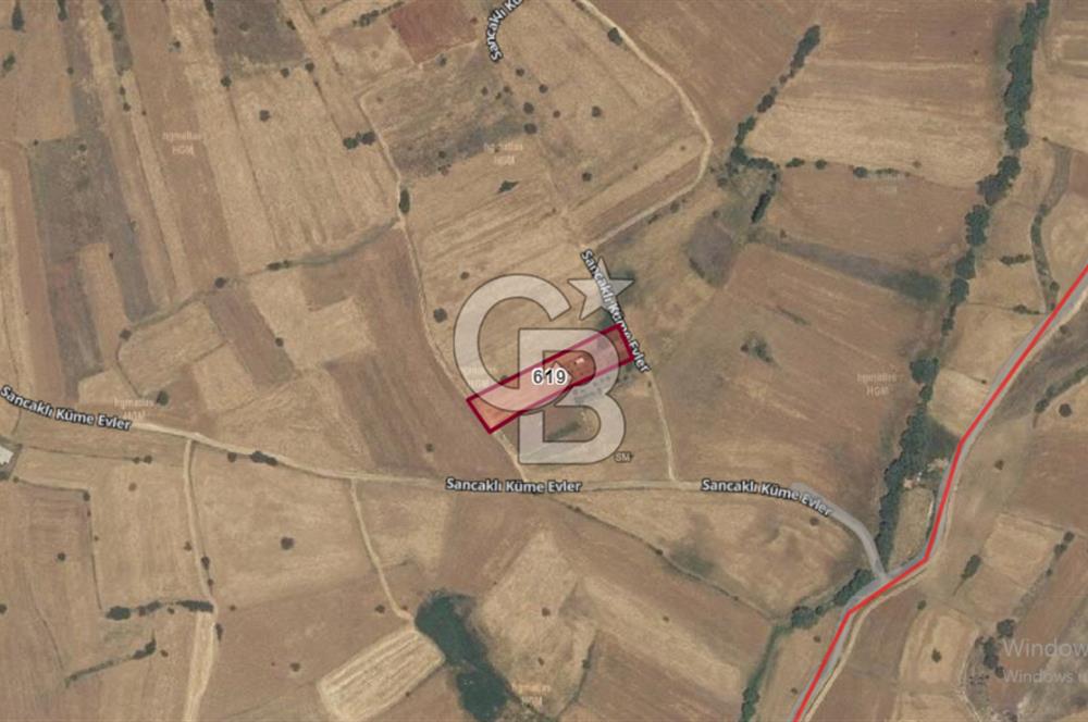 Tavas Tekke'de 2700 M² Satılık Arazi