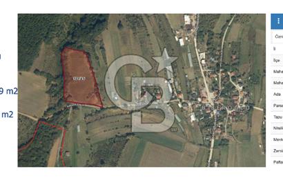 Kocaeli ili, İzmit ilçesi, Biberoğlu Mahallesi'nde, kadastral yola cepheli %5 Diğer Tarım Alanı imarlı (Maks 250 m2 ev yapılabilir) arazi.