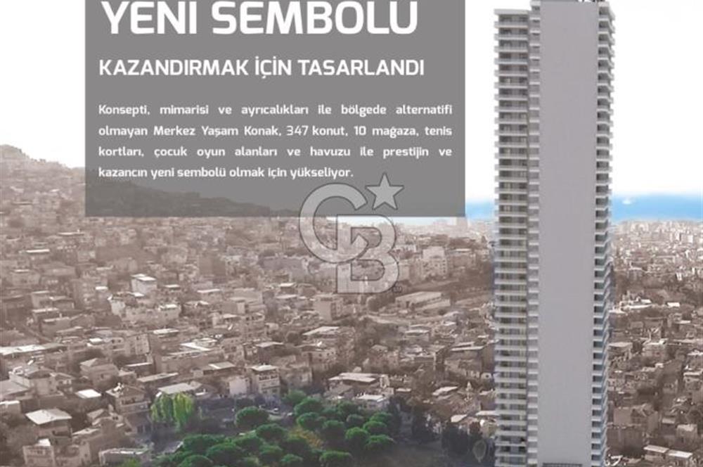 İzmir İZKA Merkez Yaşam Konak satılık 2+1 Daire