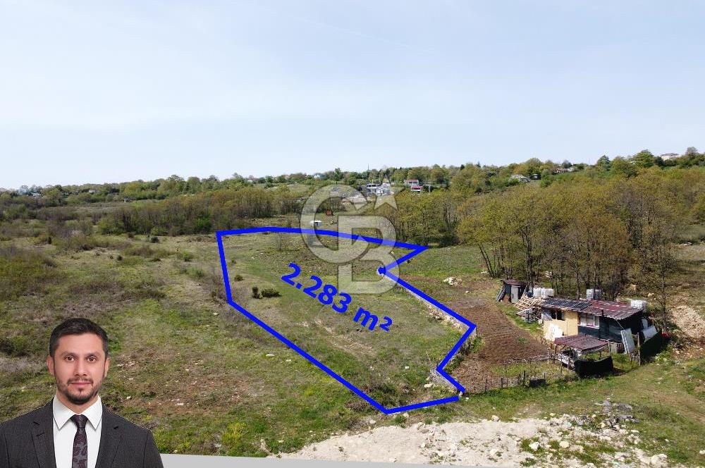 Kargalı da Köy Merkezine Yakın 2.283 m² Yola Cephe Satılık Tarla