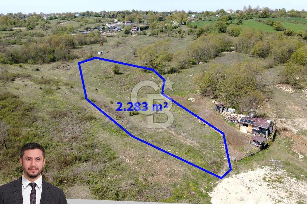Kargalı da Köy Merkezine Yakın 2.283 m² Yola Cephe Satılık Tarla