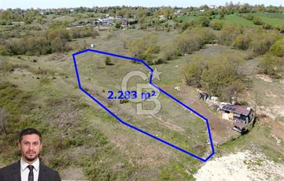 Kargalı da Köy Merkezine Yakın 2.283 m² Yola Cephe Satılık Tarla