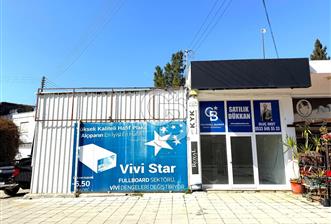 Lefkoşa'ya Bağlı Alayköy'de, Belediye Binasının Olduğu Bölgede, 70 m2 Ofis Alanı ve 80 m2 Atölye / Depo Kullanımı Sunan Satılık Köşe Dükkan !!!