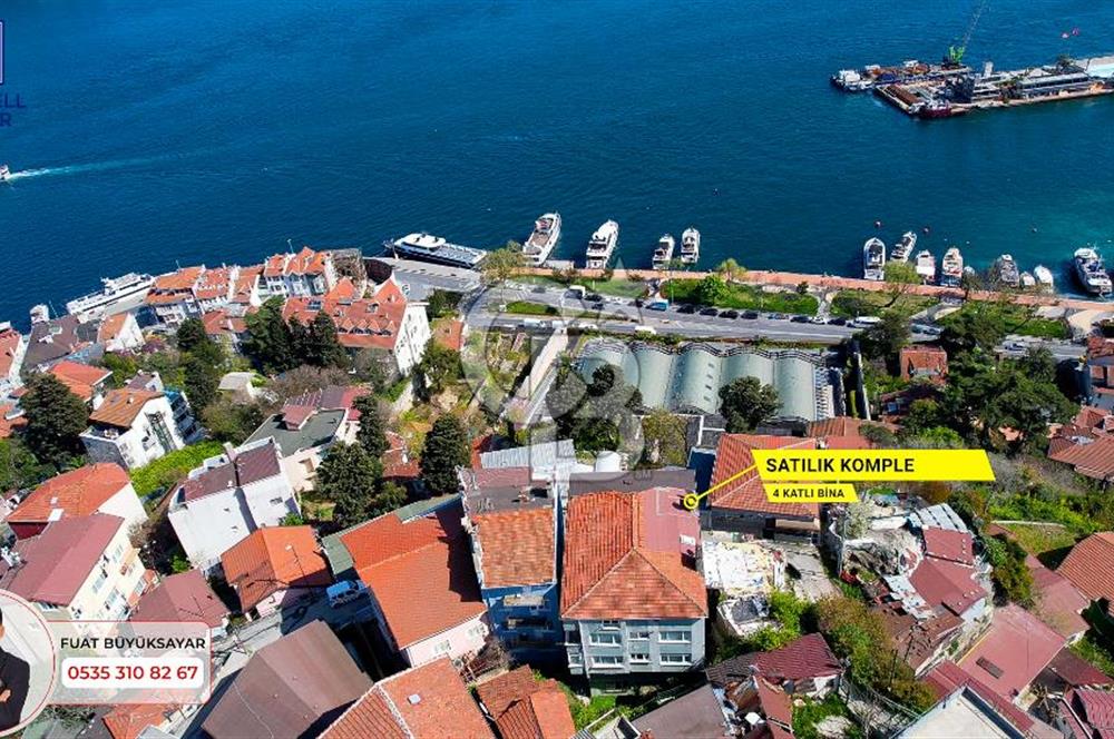 BEŞİKTAŞ KURUÇEŞME SATILIK 717 M2 PANORAMİK BOĞAZ MANZARALI BİNA