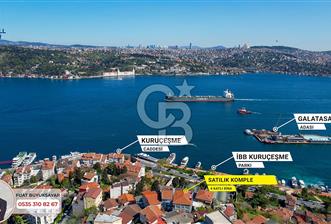 BEŞİKTAŞ KURUÇEŞME SATILIK 717 M2 PANORAMİK BOĞAZ MANZARALI BİNA