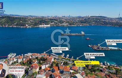 BEŞİKTAŞ KURUÇEŞME SATILIK 717 M2 PANORAMİK BOĞAZ MANZARALI BİNA