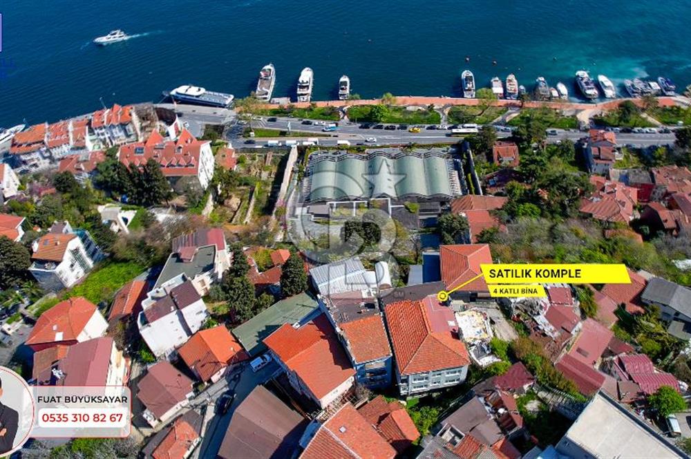 BEŞİKTAŞ KURUÇEŞME SATILIK 717 M2 PANORAMİK BOĞAZ MANZARALI BİNA