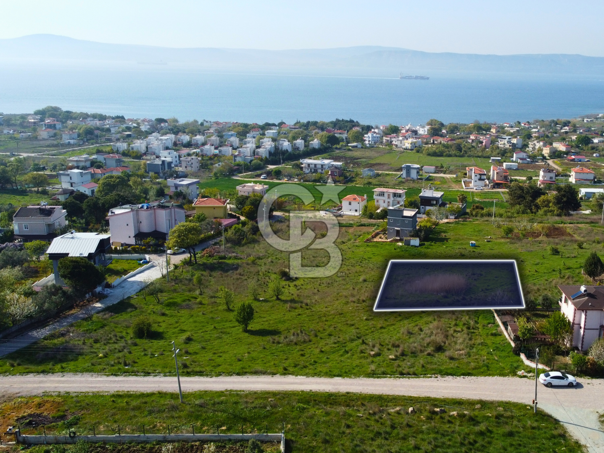 Çanakkale Merkez Yapıldak Boğaz Manzaralı Villa İmarlı Arsa