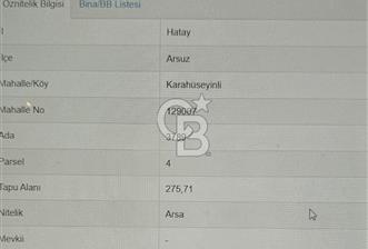 Karahüseyinli'de Konut İmarlı Arsa 