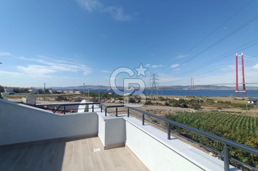 Lapseki Gazi Süleyman Paşa Mahallesinde 3 Katlı Triplex Satılık Villa – 221,88 m² Konfor ve Huzur Bir Arada!
