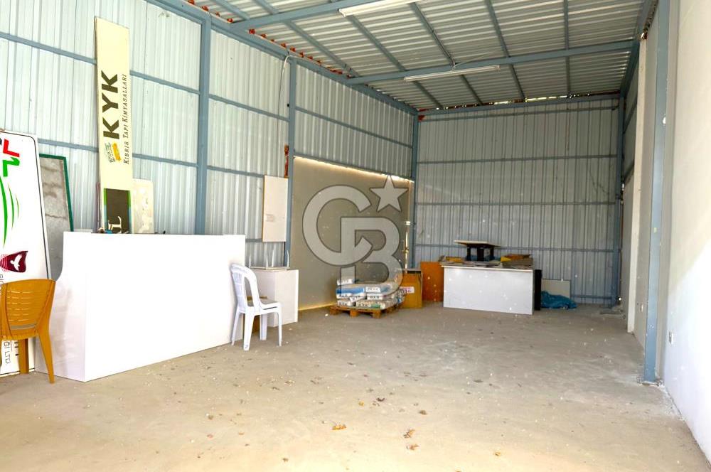 Lefkoşa'ya Bağlı Alayköy'de, Belediye Binasının Olduğu Bölgede, 70 m2 Ofis Alanı ve 80 m2 Atölye / Depo Kullanımı Sunan Satılık Köşe Dükkan !!!