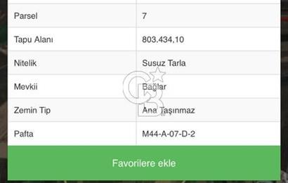 COLDWELL BANKER OMEGA'DAN ÇEVRE YOLUNA SIFIR SATILIK ARSA